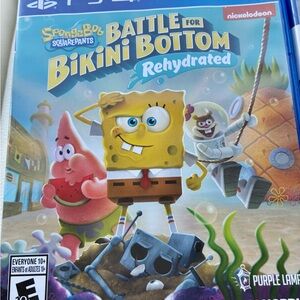 Nickelodeon SpongeBob SquarePants Battle for Bikini Bottom Rehydrated PS4